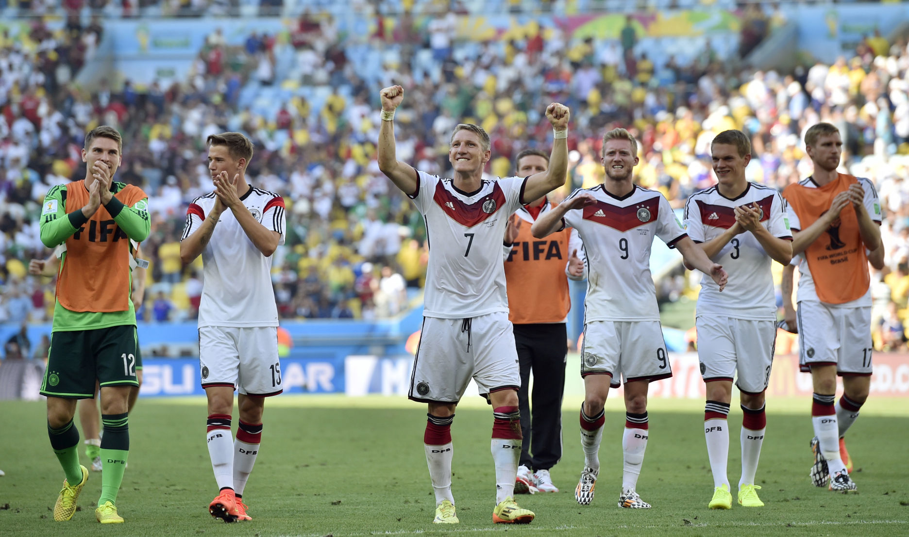 2014: Germany reaches World Cup semifinals for 4th straight time